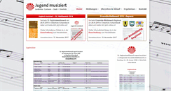 Desktop Screenshot of jugend-musiziert-cuxhaven.de